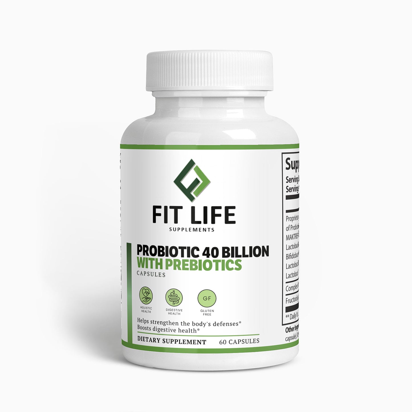 Health & Wellness - Probiotic 40 Billion with Prebiotics