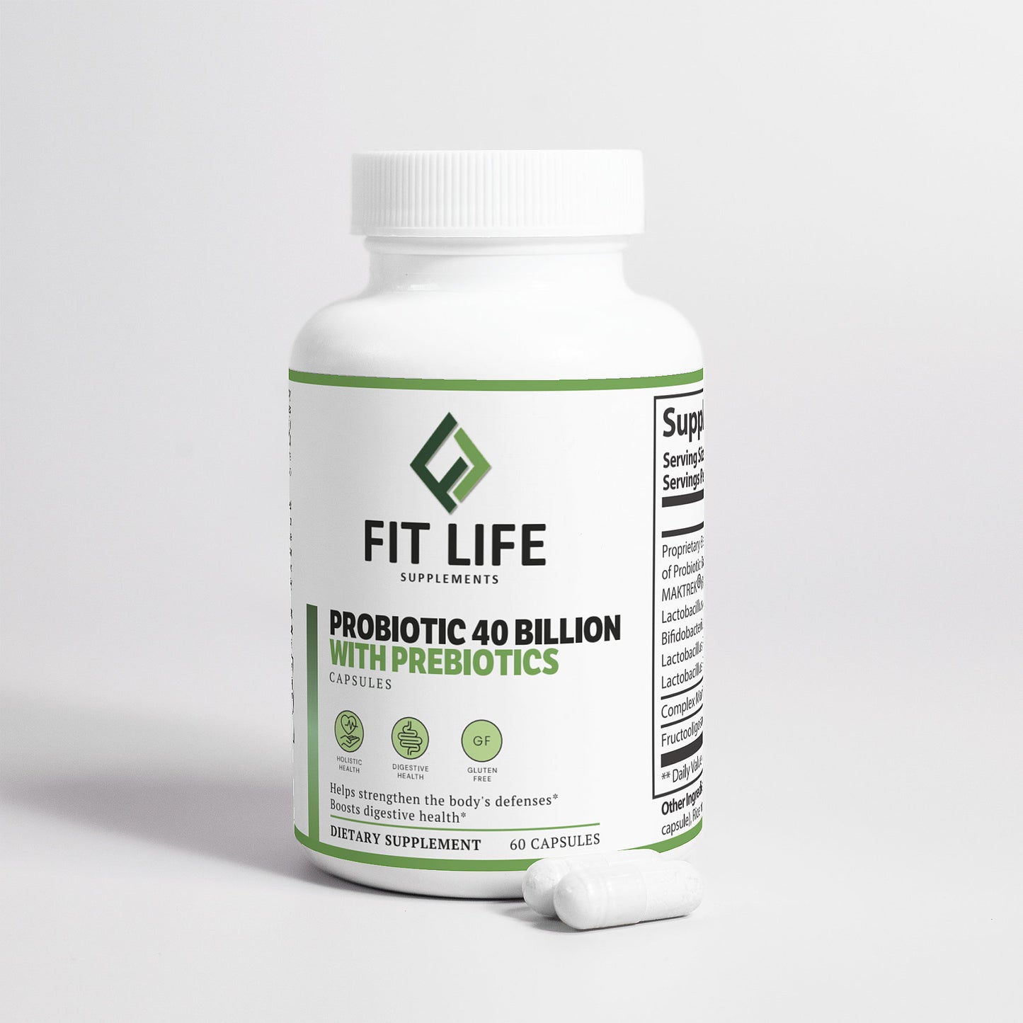 Health & Wellness - Probiotic 40 Billion with Prebiotics