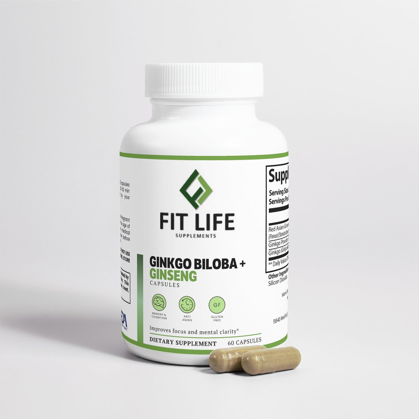 Ginkgo Biloba + Ginseng