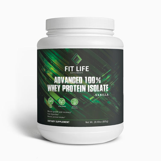 Advanced 100% Whey Protein Isolate (Vanilla)